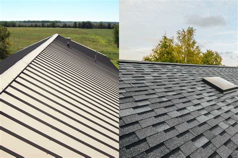 metal house roof vs shingles|cost difference between shingle or metal roof.